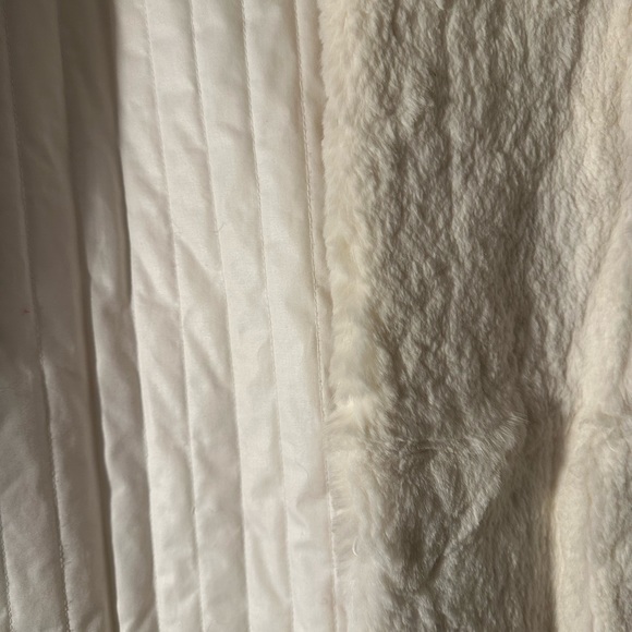 Vintage Rabbit Fur Coat / Mob Wives Style Size Medium - Picture 3 of 6